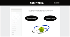 Desktop Screenshot of coentrena.com
