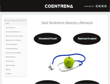 Tablet Screenshot of coentrena.com